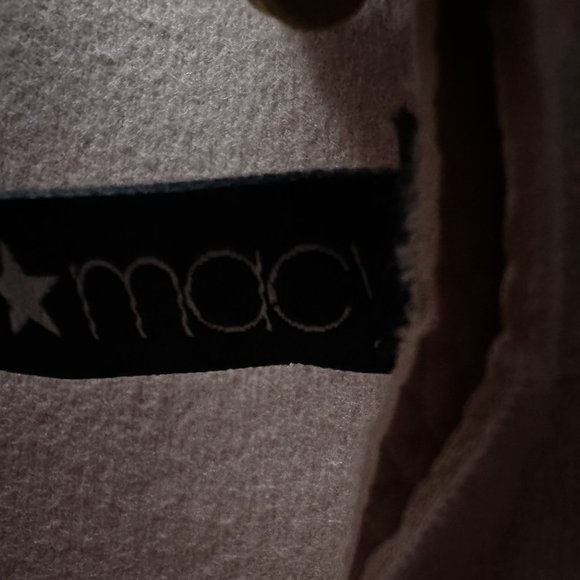 454. NWOT Macys Soft Pink Pebbled Vegan Leather Drawstring Bucket Crossbody - Picture 5 of 5